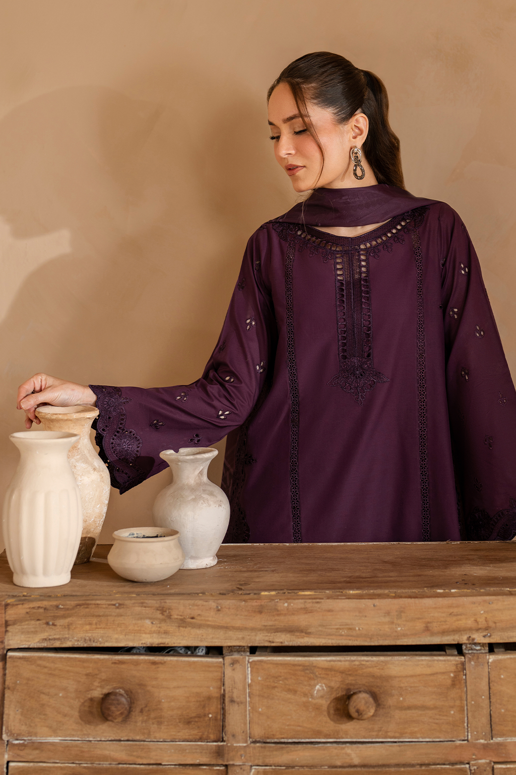 UE-467  Embroidered Lawn - Iznik