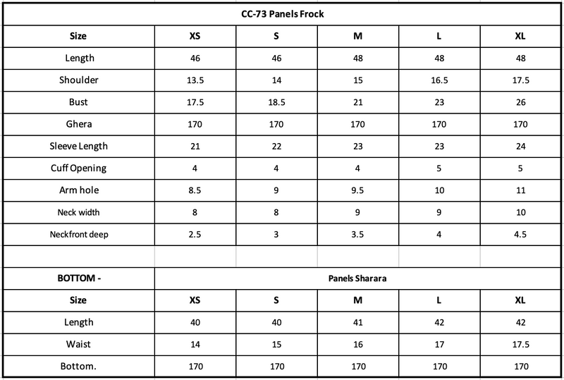Size Chart Image