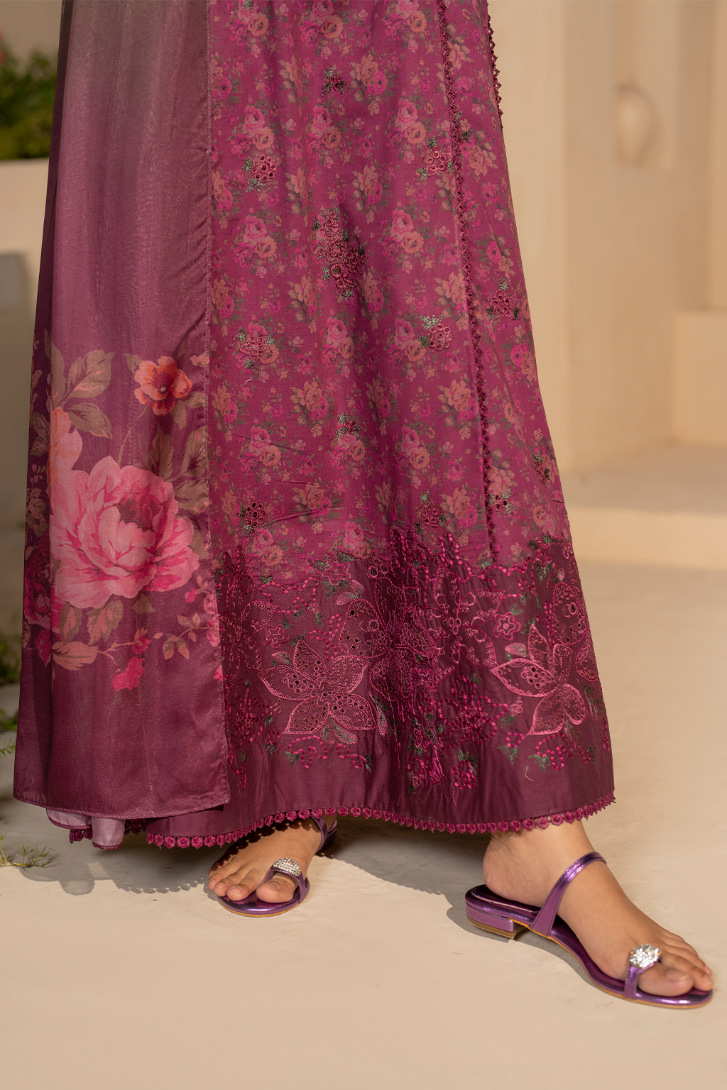 EFL-09 Embroidered Lawn