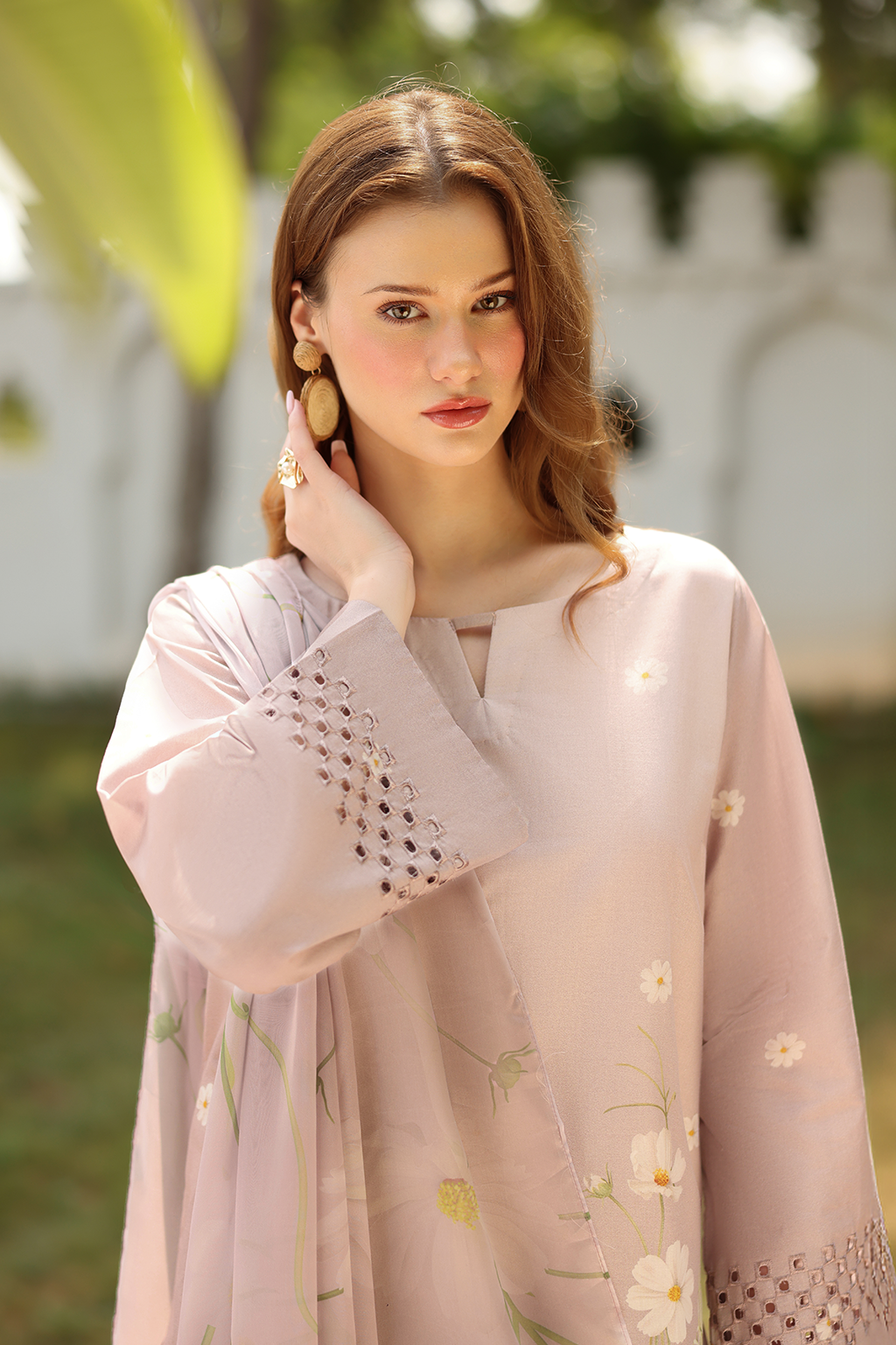 UE-529  Printed Lawn - Iznik