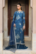 Embroidered Chiffon - Iznik