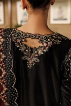 UE-716 Embroidered Ramen Silk