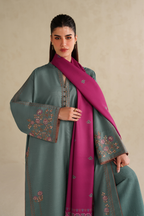 UE-589 Embroidered Khaddar - Iznik