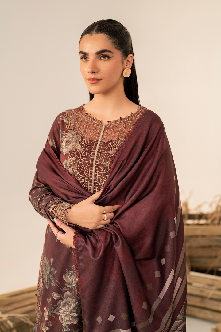 UE-350 Printed Khaddar - Iznik