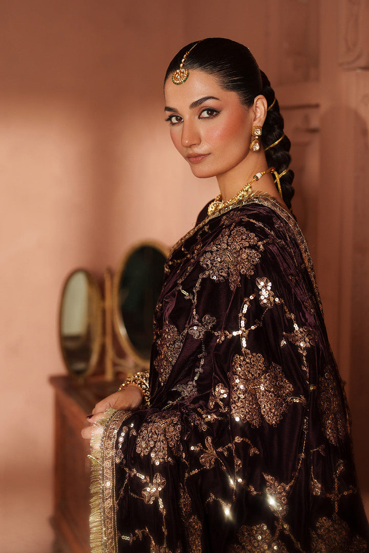 IV-63 Embroidered Velvet