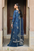 Embroidered Chiffon - Iznik