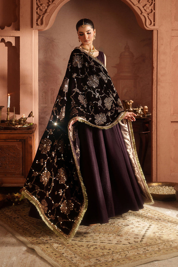 IV-63 Embroidered Velvet