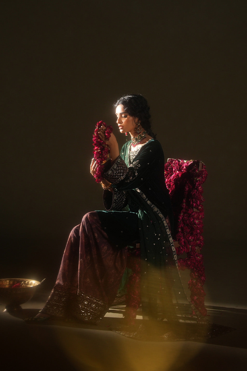 IV-69 Embroidered Velvet