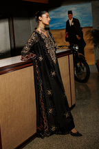UE-716 Embroidered Ramen Silk