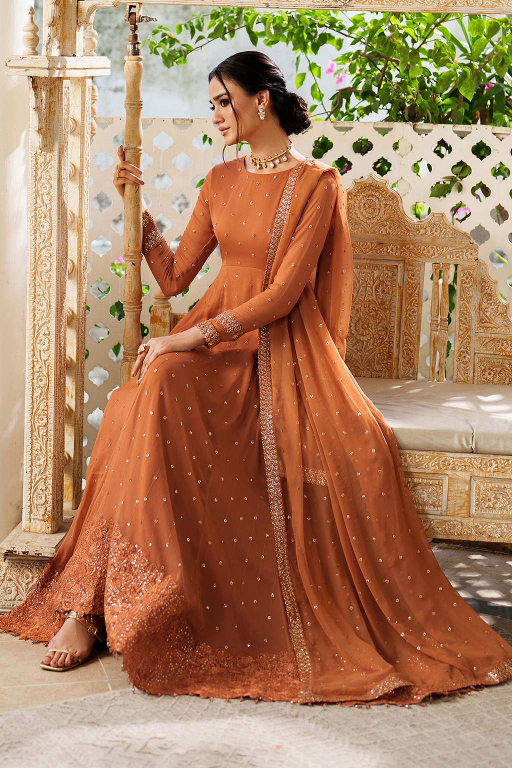 CC-88 Embroidered Chiffon Secondary image