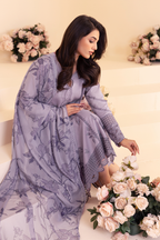 UE-252 Embroidered Lawn - Iznik