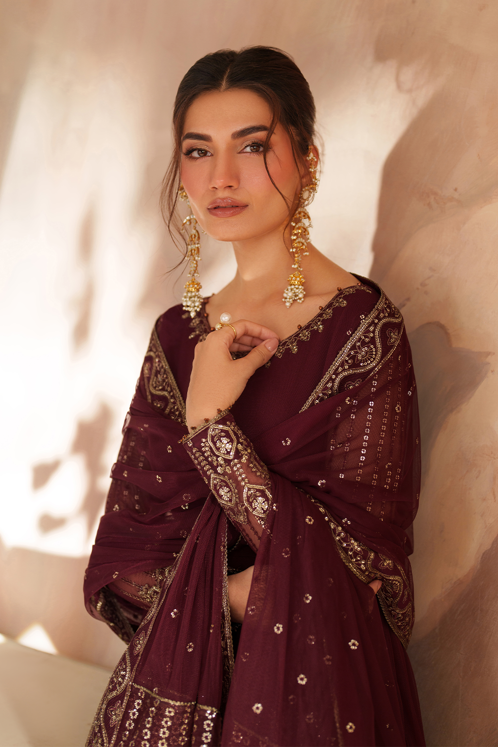 CC-80 Embroidered Net