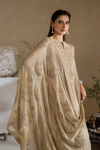 CC-58 Embroidered Chiffon - Iznik
