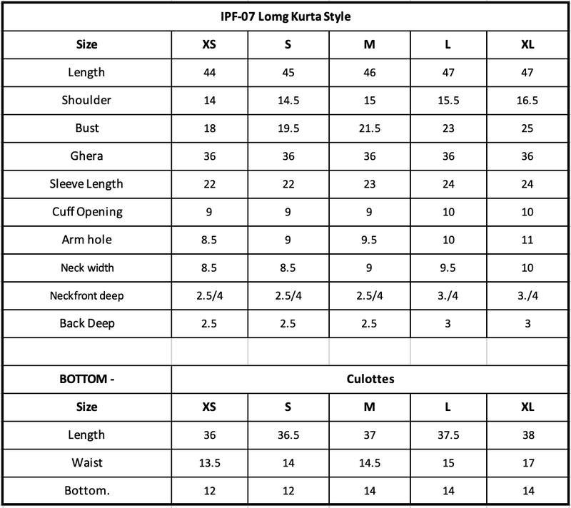 Size Chart Image