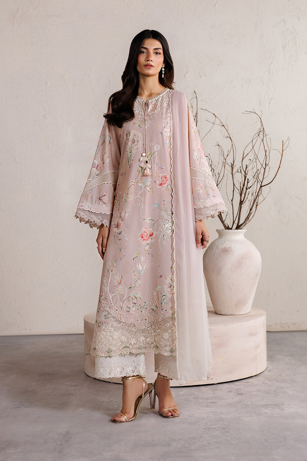 IBE-12 Embroidered Lawn Main image