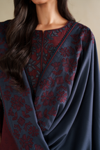 UE-592 Printed Khaddar - Iznik