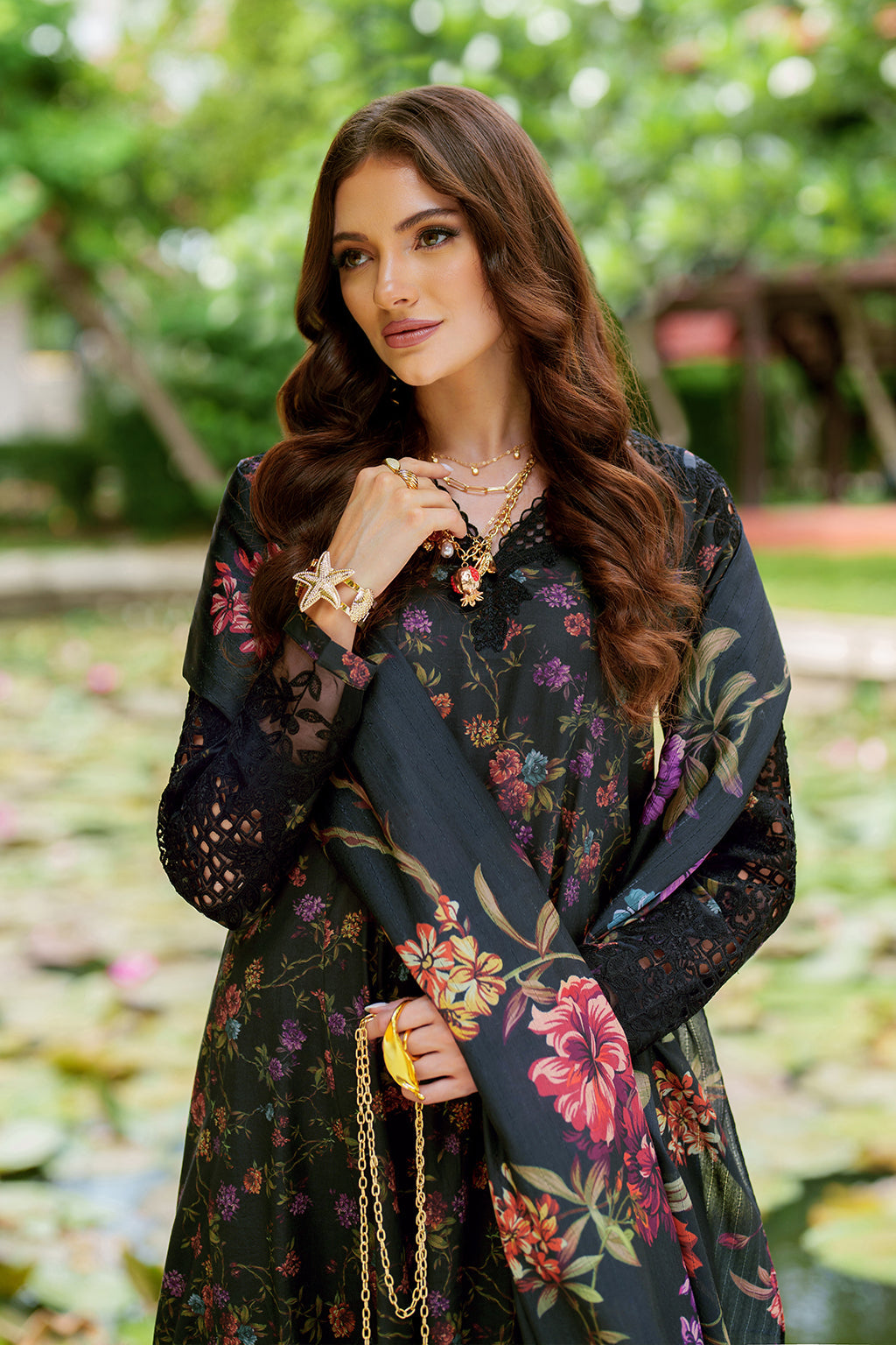 UE-508 Printed Lawn Secondary image