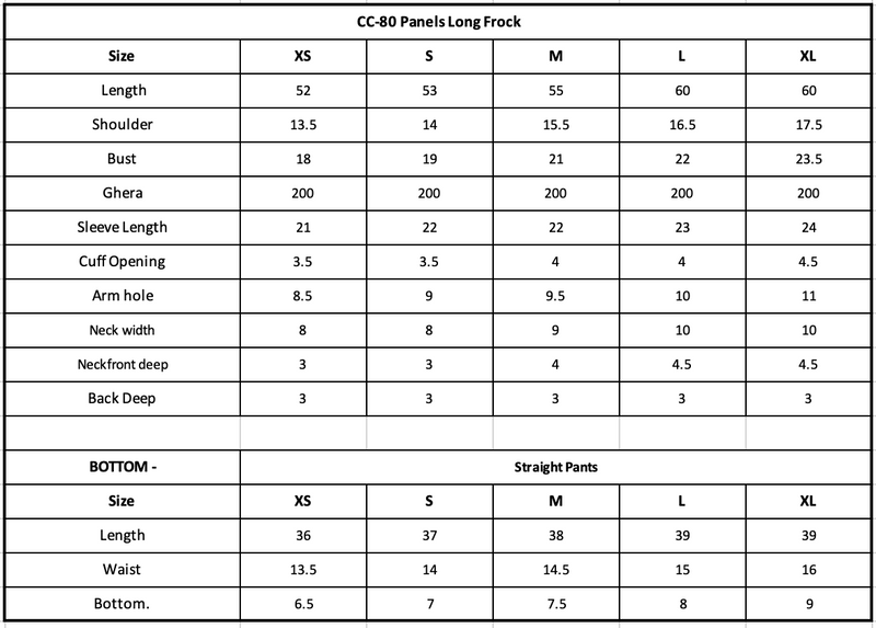 Size Chart Image
