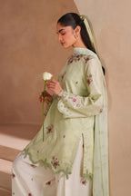 UE-606  Embroidered Lawn - Iznik