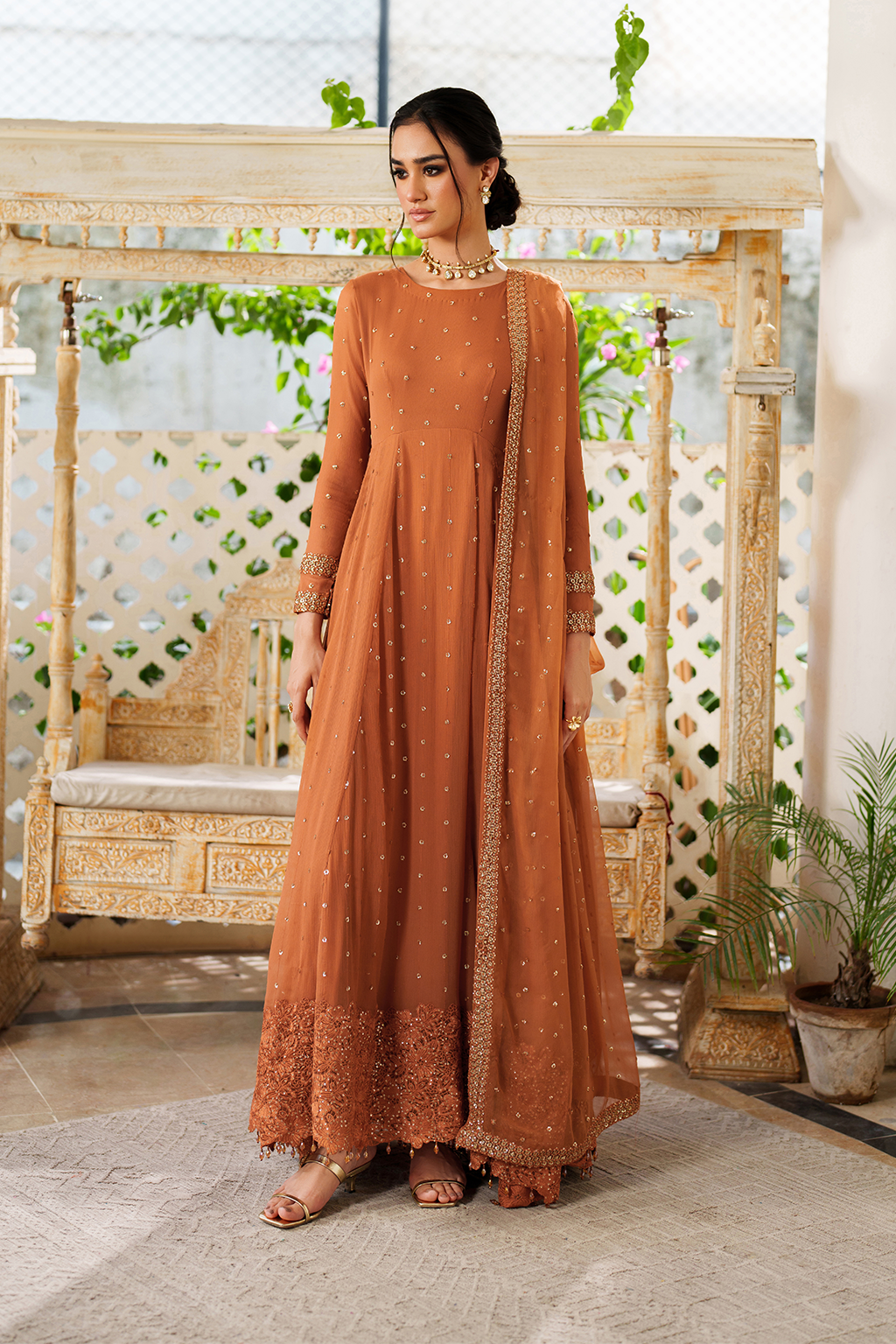 CC-88 Embroidered Chiffon Main image