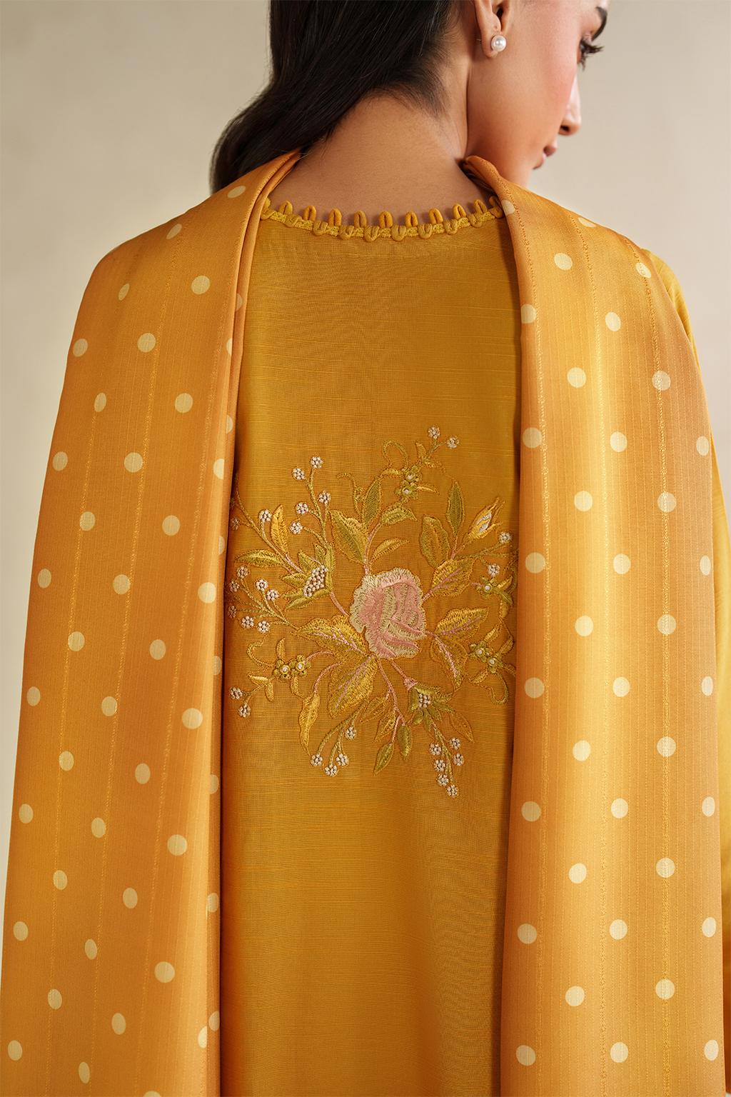 UE-575 Embroidered Khaddar