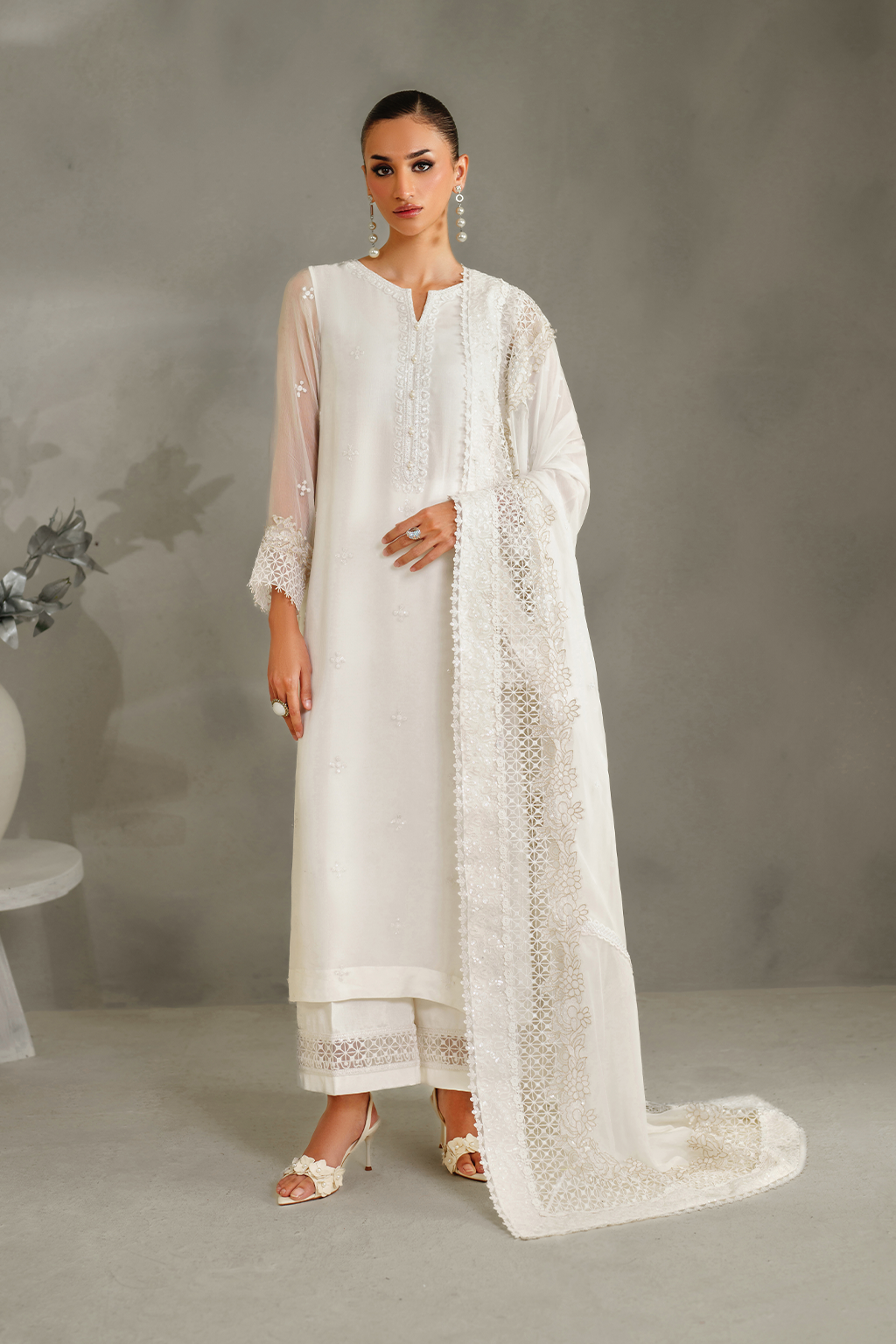 IP-340 Embroidered Chiffon Main image