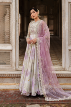 UE-546 Embroidered Chiffon - Iznik