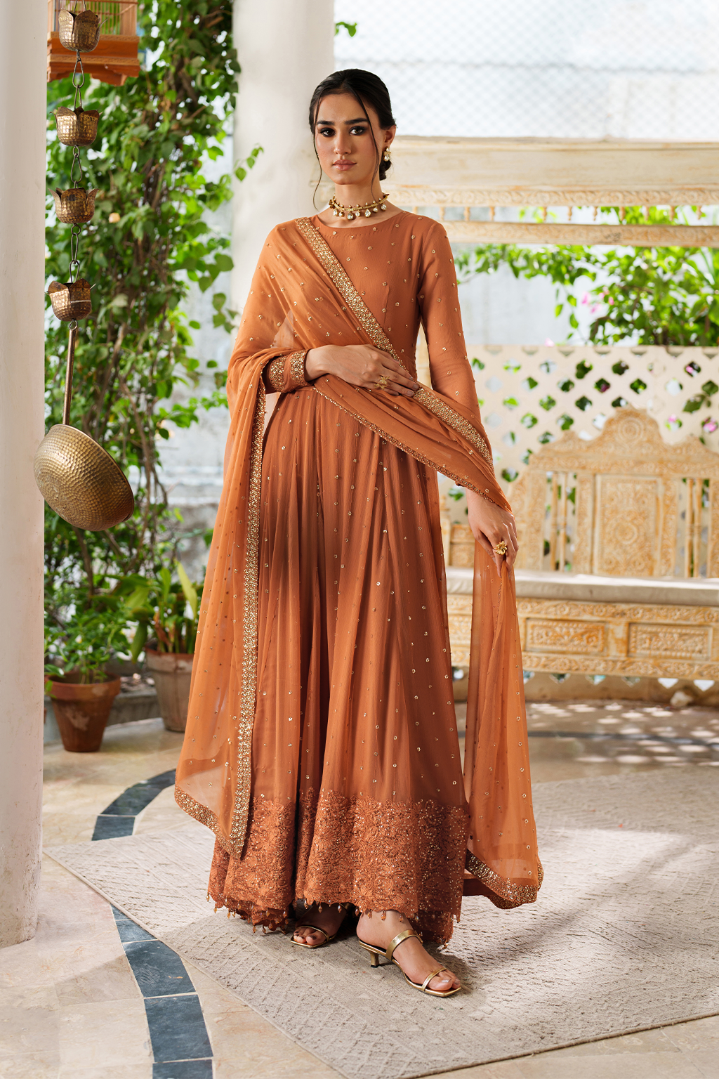 CC-88 Embroidered Chiffon