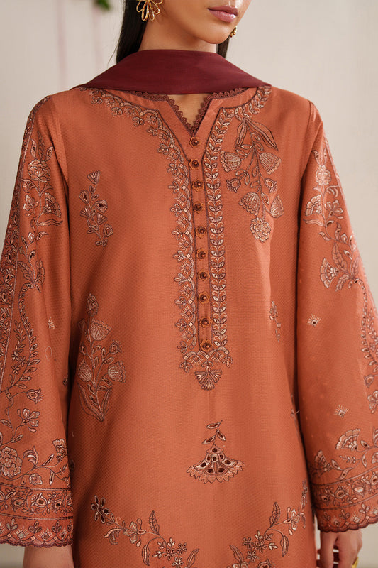 UE-604 Embroidered Lawn - Iznik