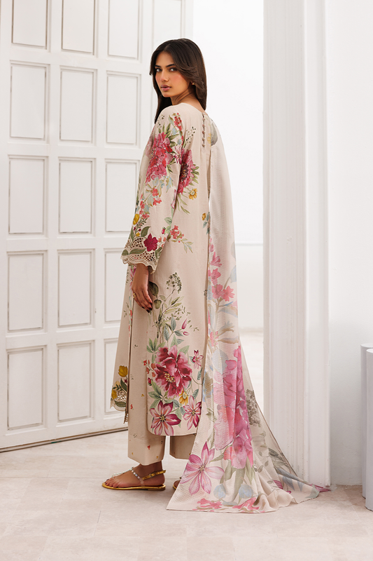 UE-644 Printed Lawn - Iznik