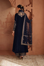 IV-66 Embroidered Velvet