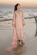 UE-382 Embroidered Lawn - Iznik