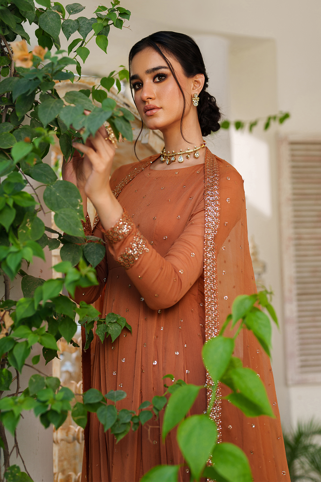 CC-88 Embroidered Chiffon