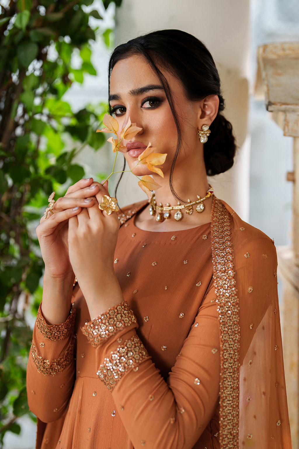 CC-88 Embroidered Chiffon