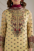 CC-61 Embroidered Chiffon - Iznik