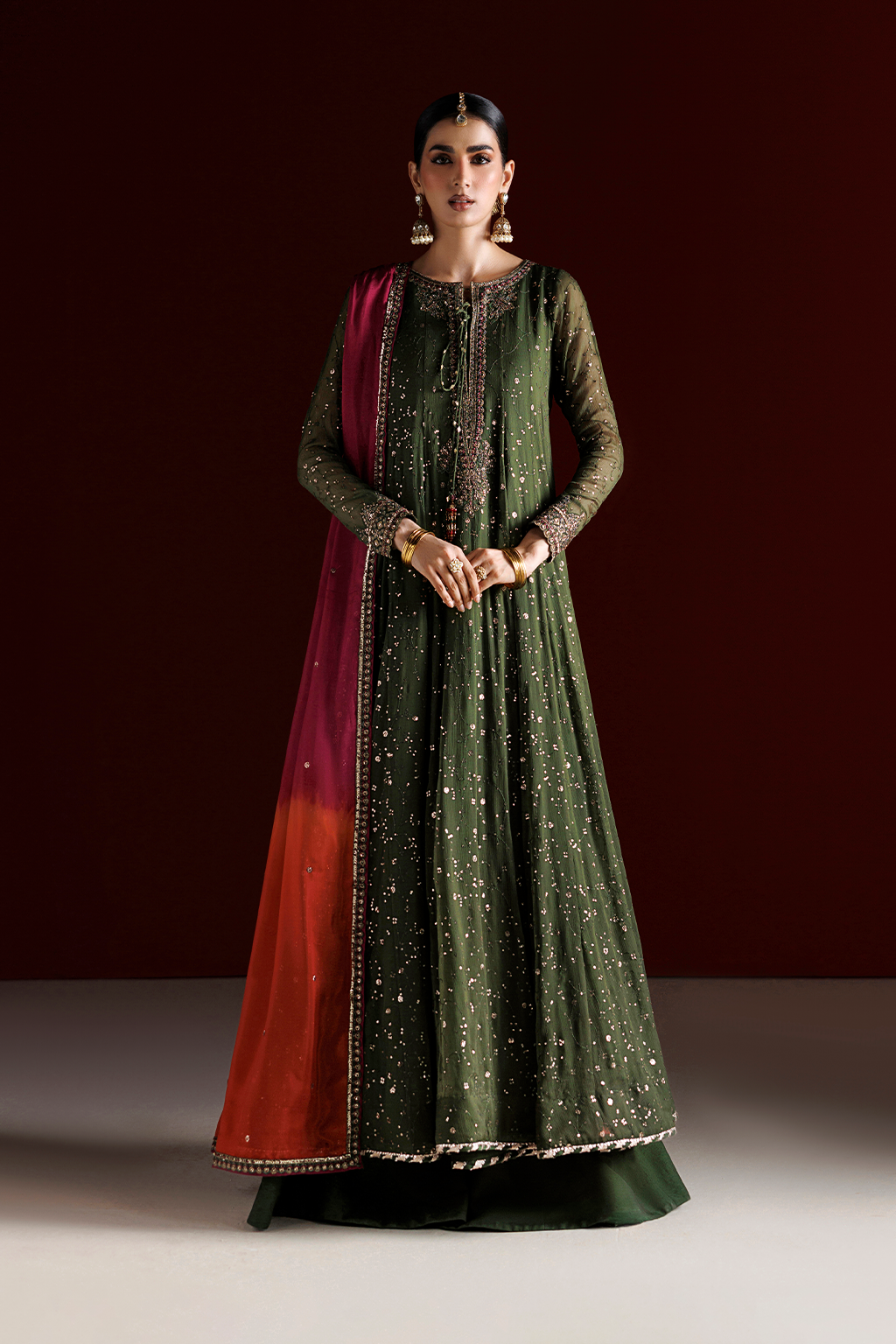 CC-105 Embroidered Chiffon Main image