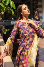 UE-233 Printed Lawn - Iznik