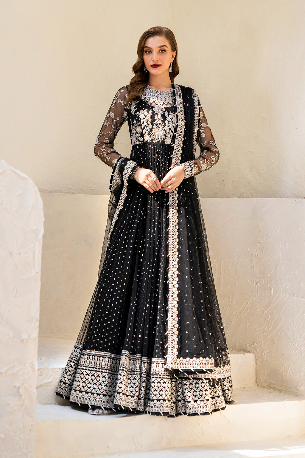 CC-50 Embroidered Net - Iznik