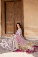 Embroidered Printed Silk - Iznik