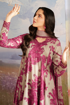 UE-457  Embroidered Printed Lawn - Iznik