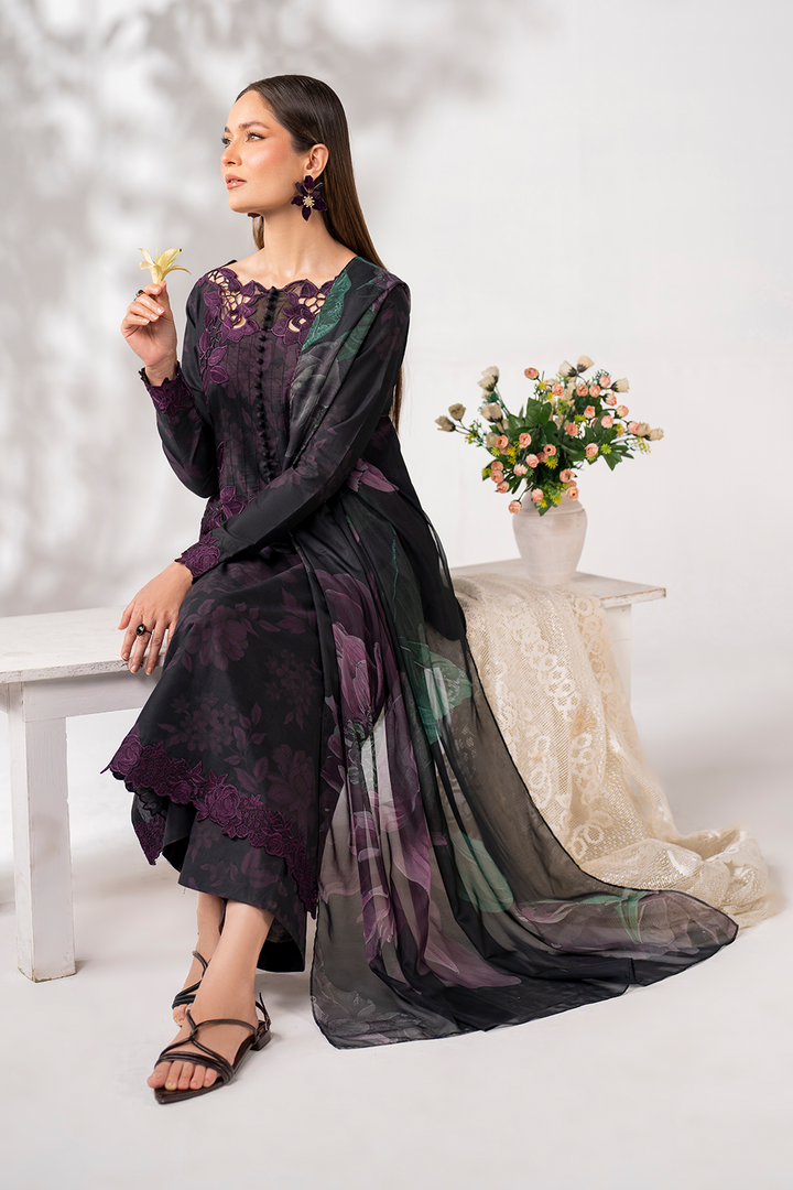 UE-270 Printed Lawn - Iznik