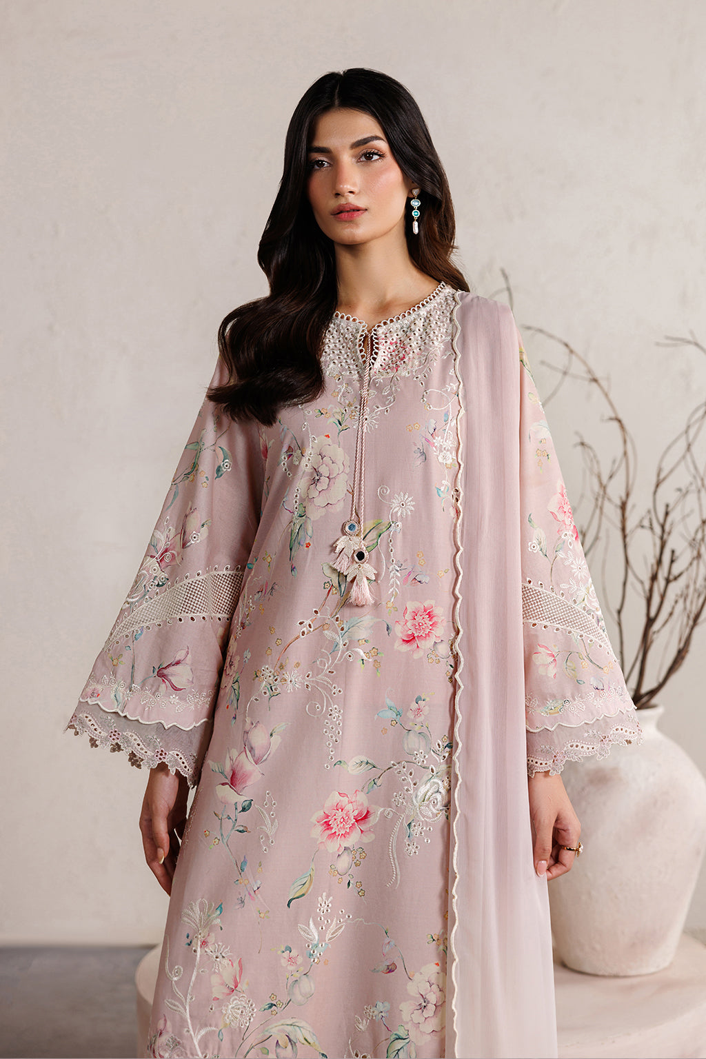IBE-12 Embroidered Lawn