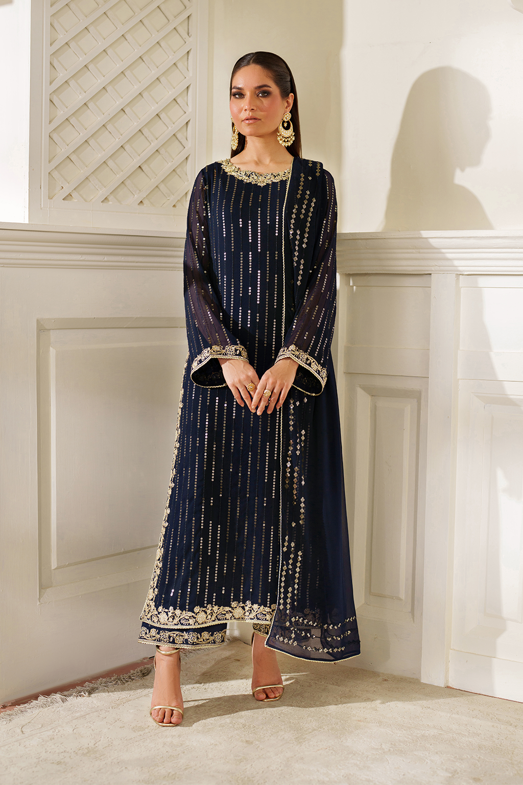 CC-89 Embroidered Chiffon Secondary image