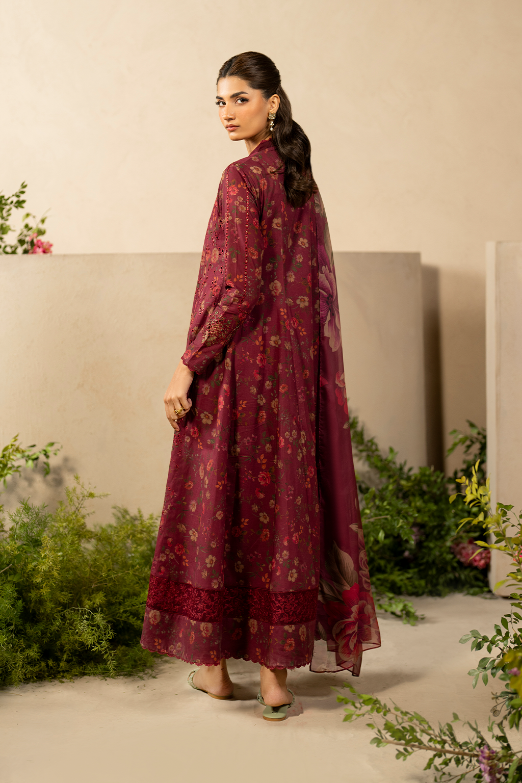 EFL-10 Embroidered Lawn