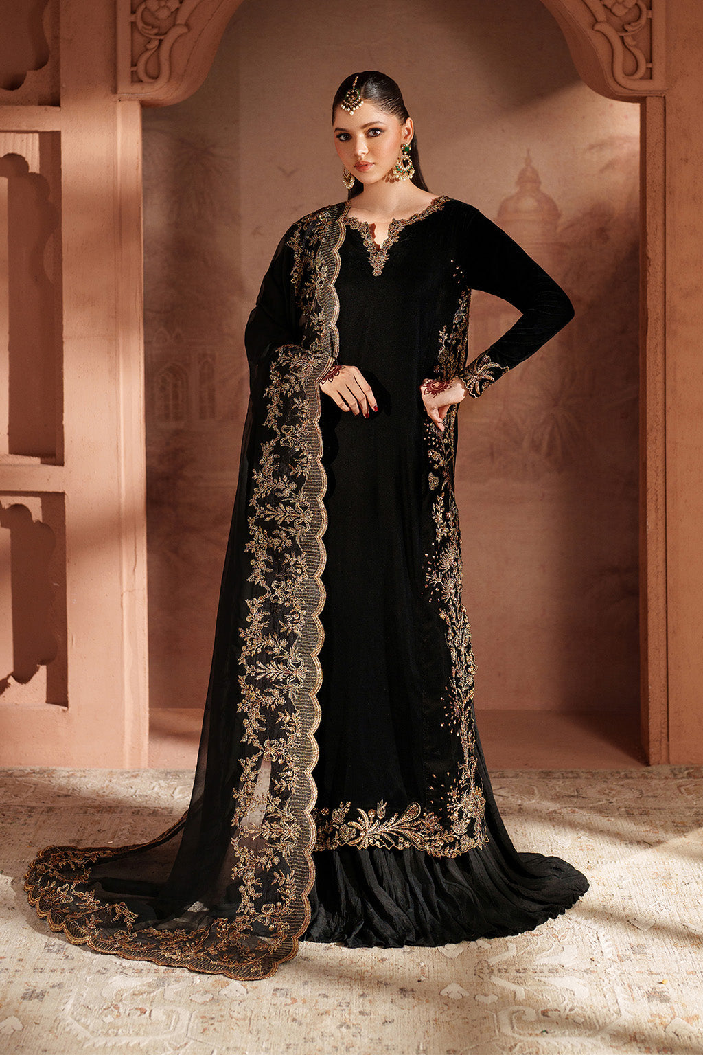 IV-62 Embroidered Velvet Main image