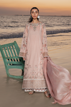 UE-382 Embroidered Lawn - Iznik