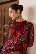 Embroidered Chiffon - Iznik