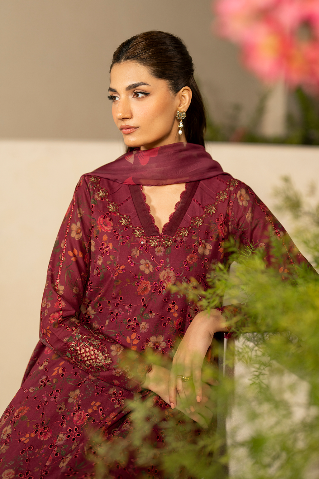 EFL-10 Embroidered Lawn