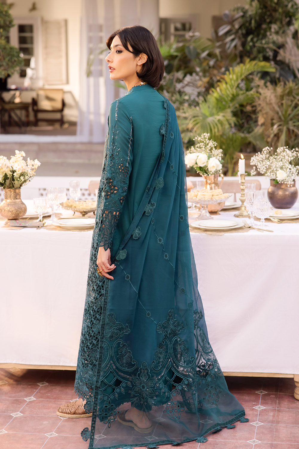NKG-07  Embroidered Lawn - Iznik