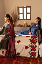 IPK-05 Printed Slub Khaddar - Iznik